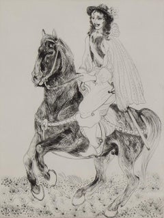 Rupert Rides von Orovida Pissarro – Tierradierung
