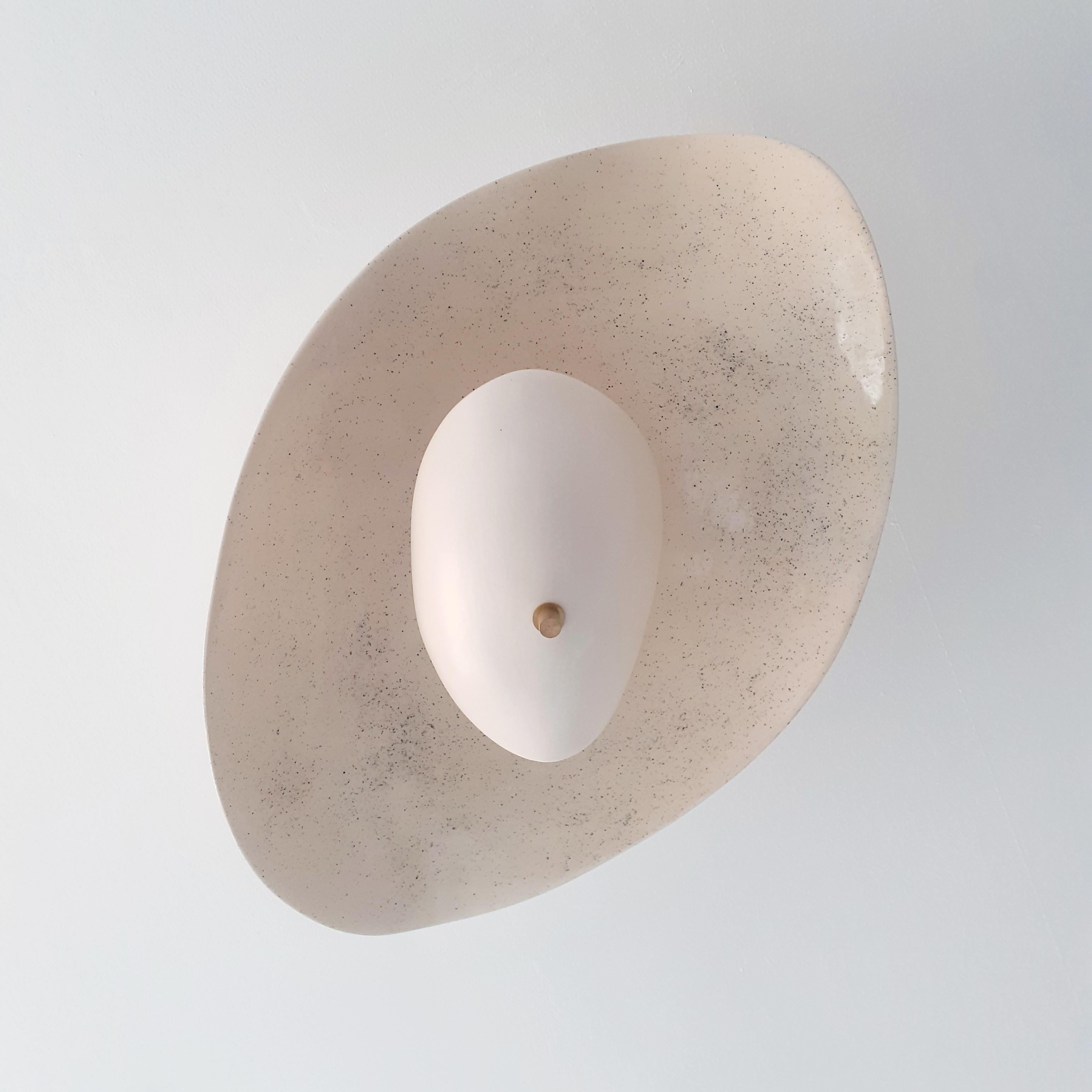 Organic Minimalist Contemporary Standard Flush Mount by Elsa Foulon For Sale 4