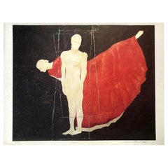 "Orpheus" Archival Print on Textured Watercolor Paper, Limited Edition, Dancer