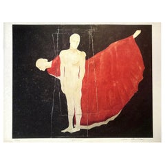 "Orpheus" Archival Print on Textured Watercolor Paper, Limited Edition, Dancer