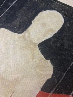 "Orpheus Detail II" Archival Print on Textured Watercolor Paper by Louis Shields