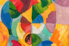 Orphism Fruit Abstract Painting