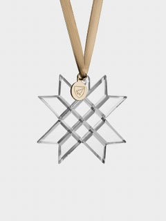 Orrefors Annual Ornament Paper Star 2023