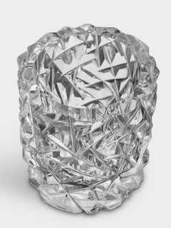 Orrefors Carat Portavelas Transparente Pequeño