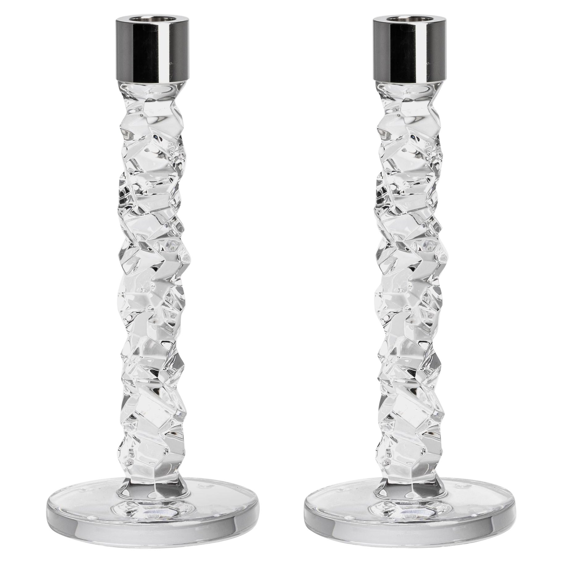 Orrefors Chandelier moyen en argent A Silver 2-Pack