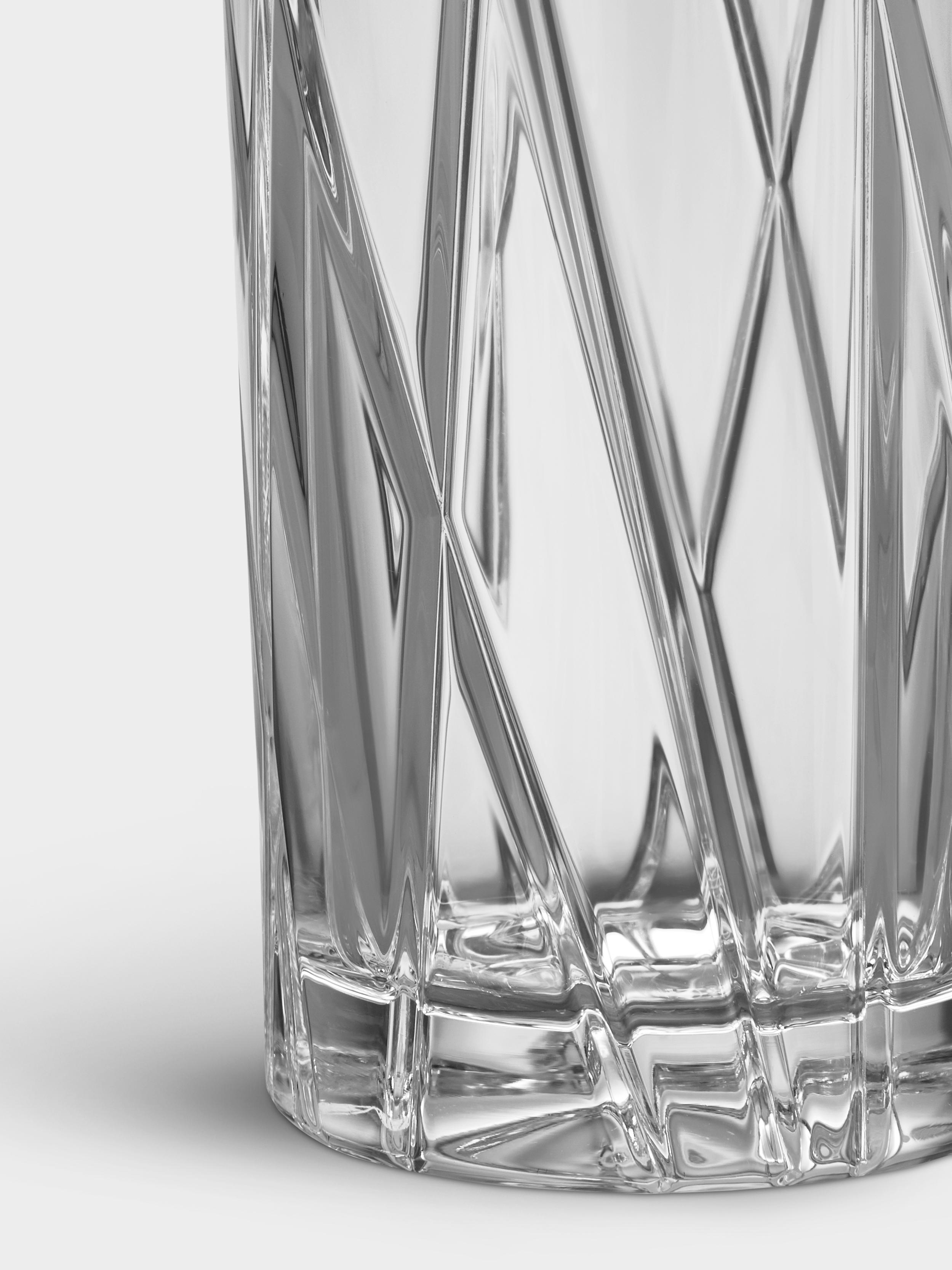 German Orrefors City Highball 4-Pack For Sale