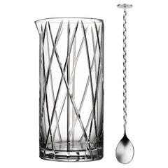 Orrefors City Mixing-Glas mit Löffel