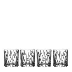 Orrefors City Old Fashioned 4-Pack