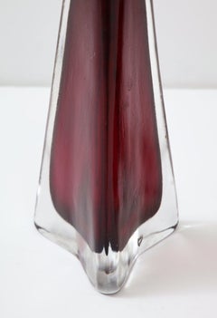 An Orrefors Crystal Lamp