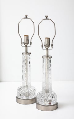 Lampade di cristallo Orrefors