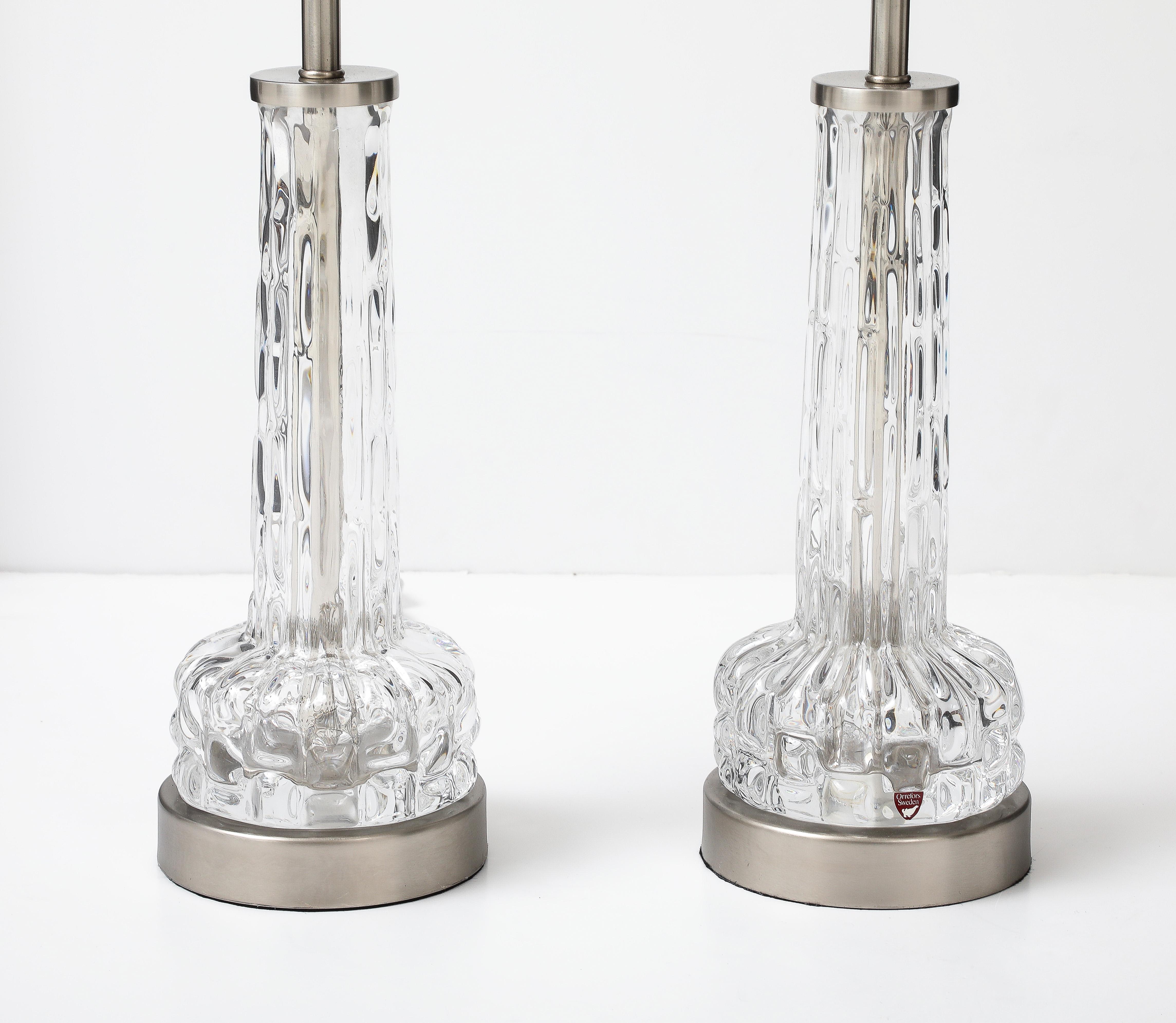 Cristal Lampes cristal Orrefors en vente