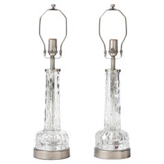 Lampade di cristallo Orrefors