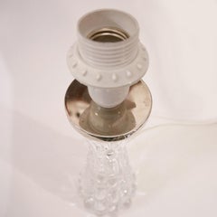 Orrefors Crystal  Table Lamp by Carl Fagerlund
