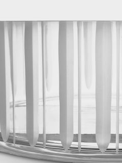 Orrefors Cut In Number Stripes Bowl