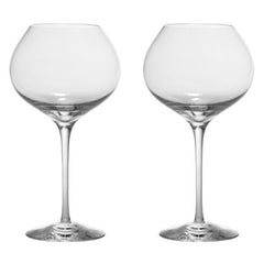 Lot de 2 bouteilles de vin mûr Orrefors Difference