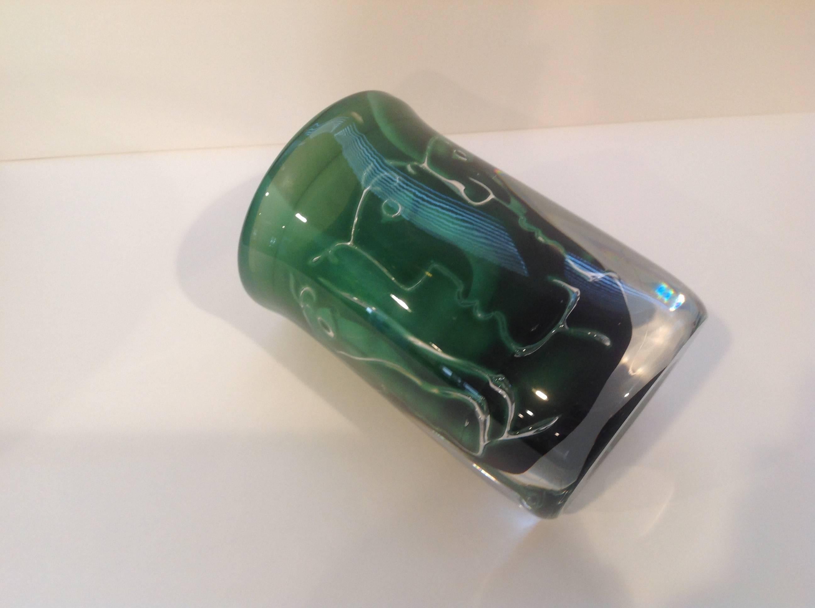 Rare 1970s Ariel vase by Ingeborg Lundin. This is an original, not from the Gallery Series.