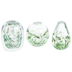 Vases Orrefors Fish Graal