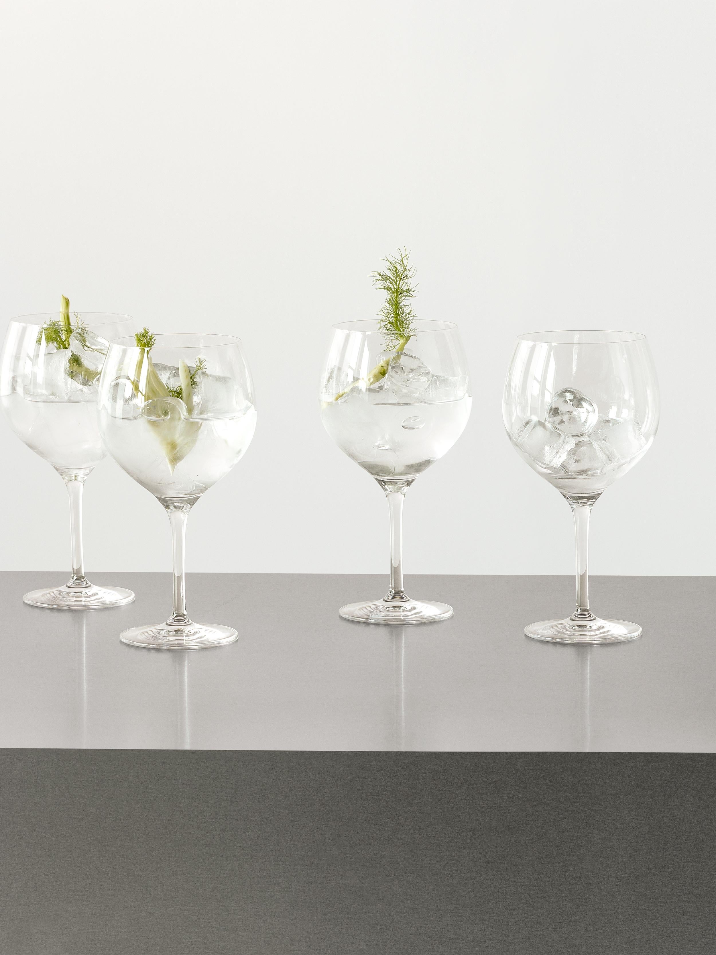 Orrefors Gin And Tonic Glass 4-Pack In New Condition For Sale In Wilkes Barre, PA