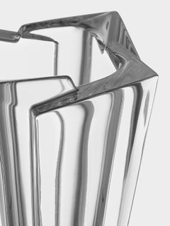 Orrefors Glacial Vase Small