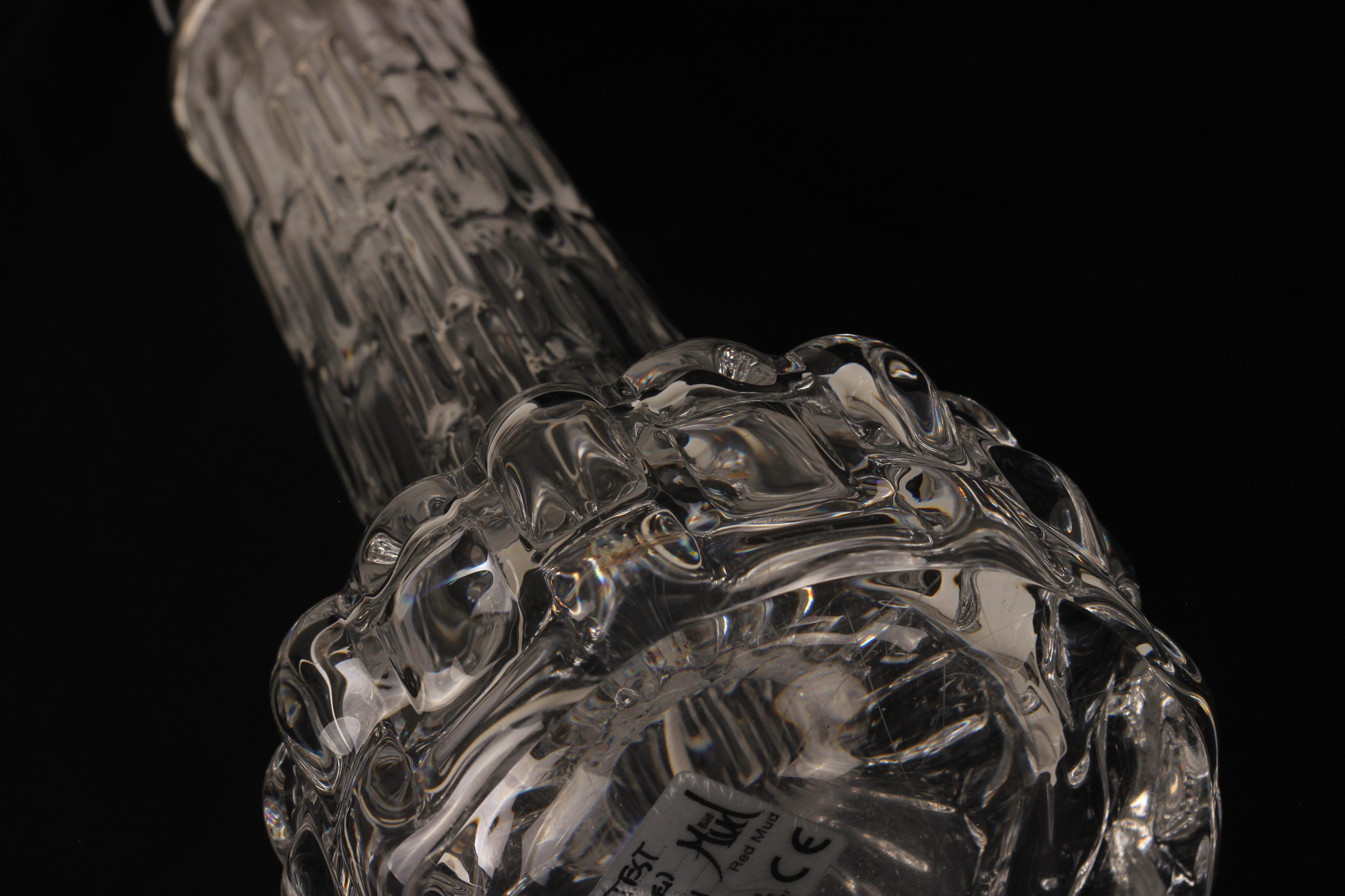 Lampe de bureau en verre Orrefors Modèle Rd de Carl Fagerlund ressemblant à de l'eau gelée en vente 6