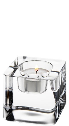 Orrefors Cubetto di ghiaccio trasparente Votivo