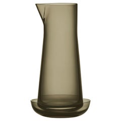 Orrefors Informal Carafe With Bowl Olive
