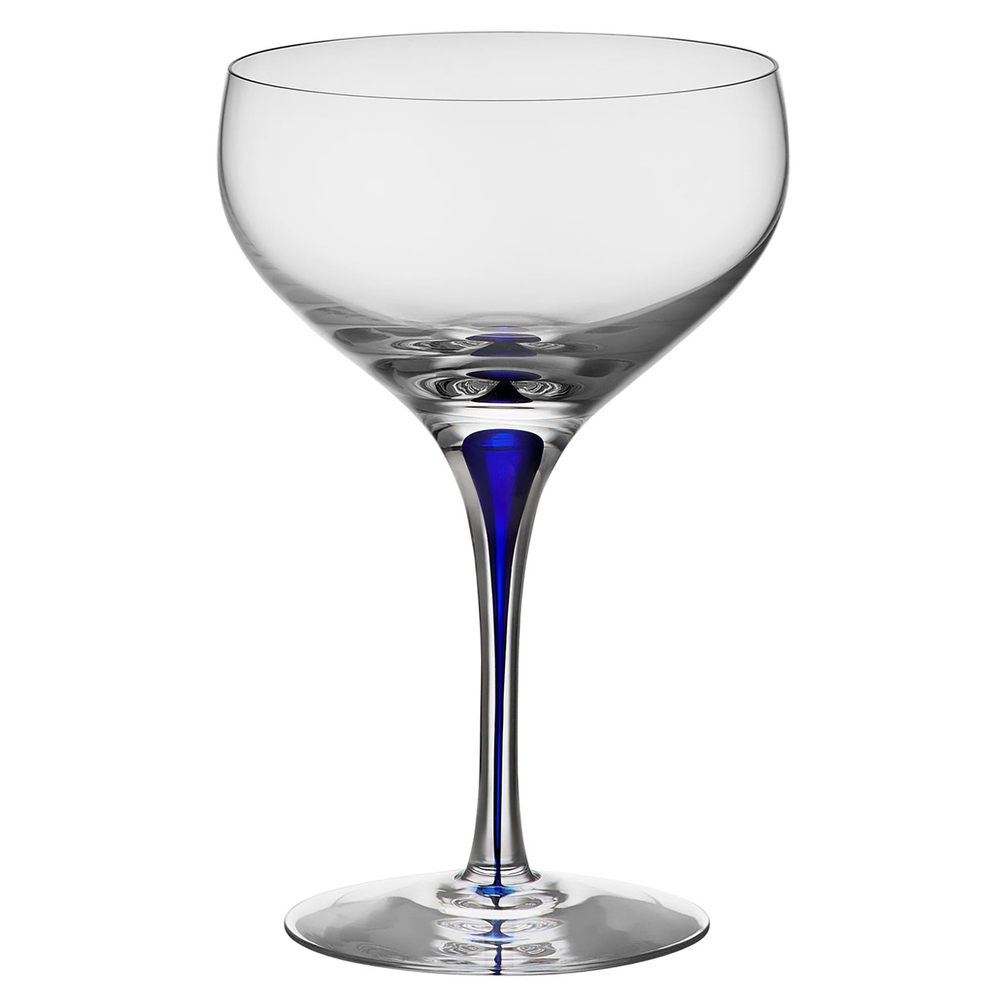 Orrefors Intermezzo Blue Coupe