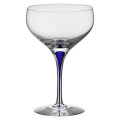 Orrefors Intermezzo Blue Coupe