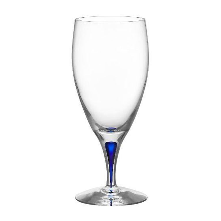 Orrefors Intermezzo Blue Ice Beverage