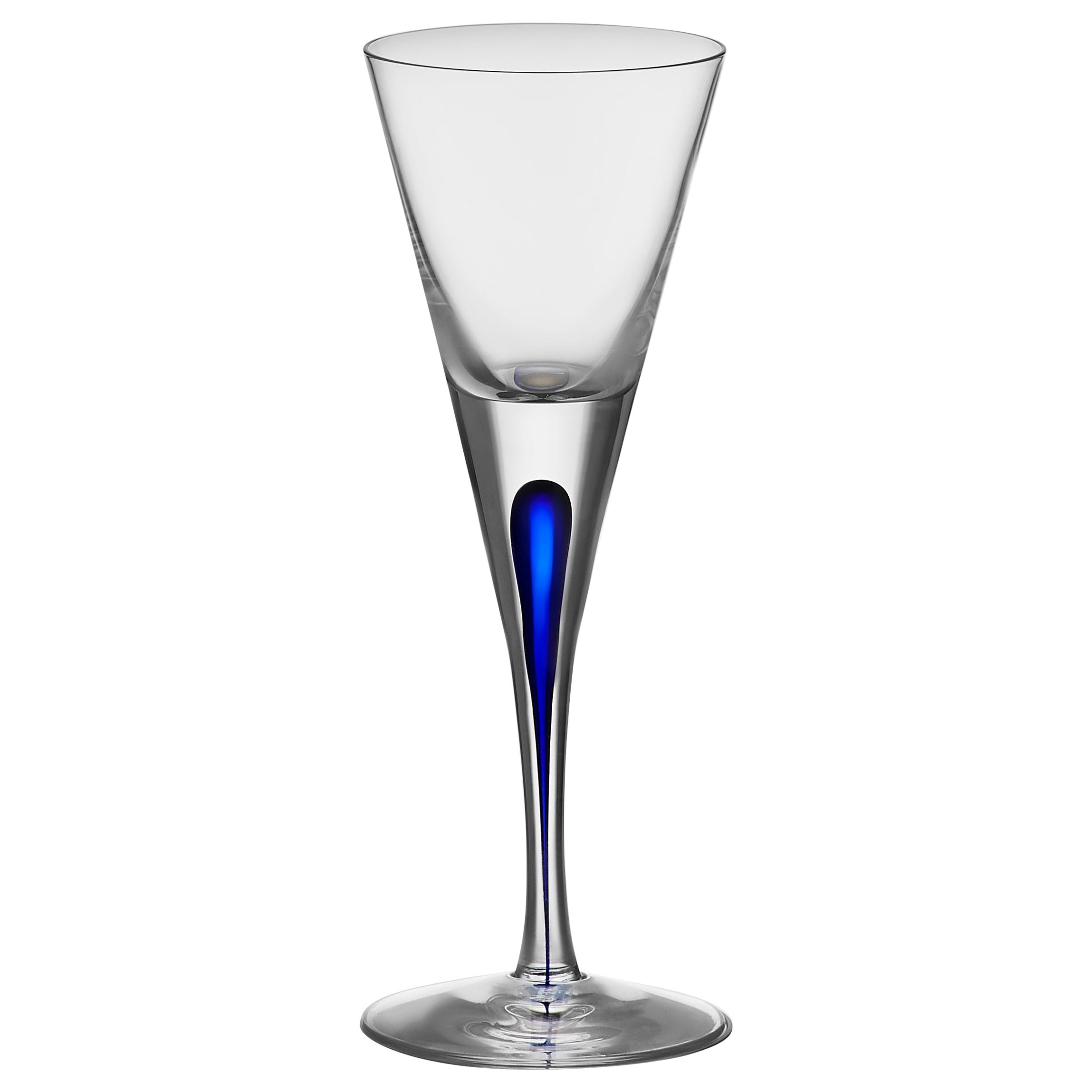 Orrefors Intermezzo Blue Snaps