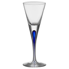 Orrefors Intermezzo Blue Snaps