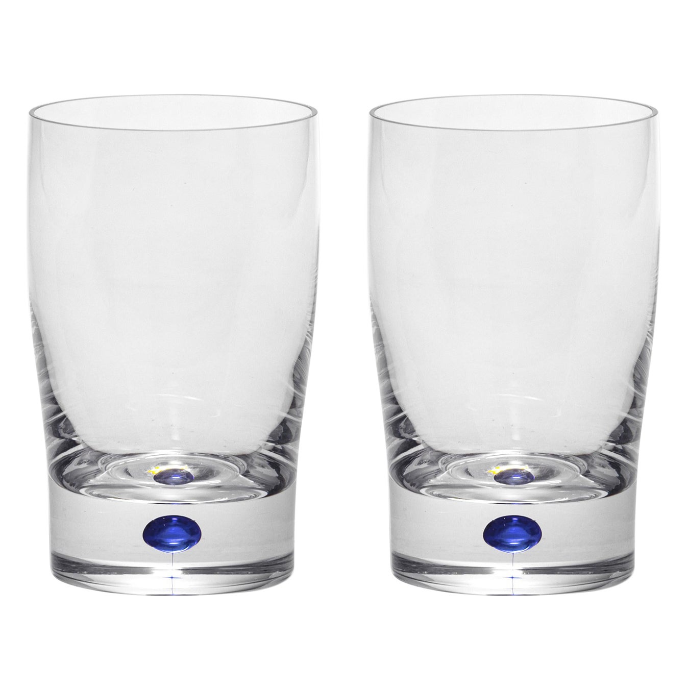 Gobelet/jupe bleu Intermezzo d'Orrefors - Lot de 2