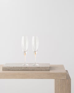 Orrefors Intermezzo Gold Champagne 2-Pack