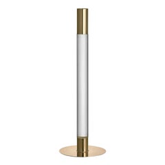 Orrefors Lumiere Candelabro Oro Grande