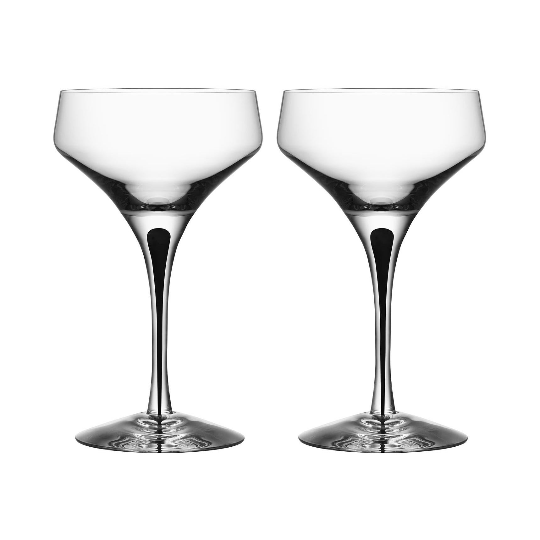 Metropol Coupe 2- Pack von Orrefors im Angebot