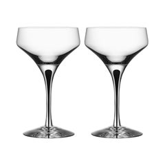 Orrefors Metropol Coupe 2-Pack