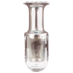Orrefors Monumental Mid-Century Modern Glass Vase
