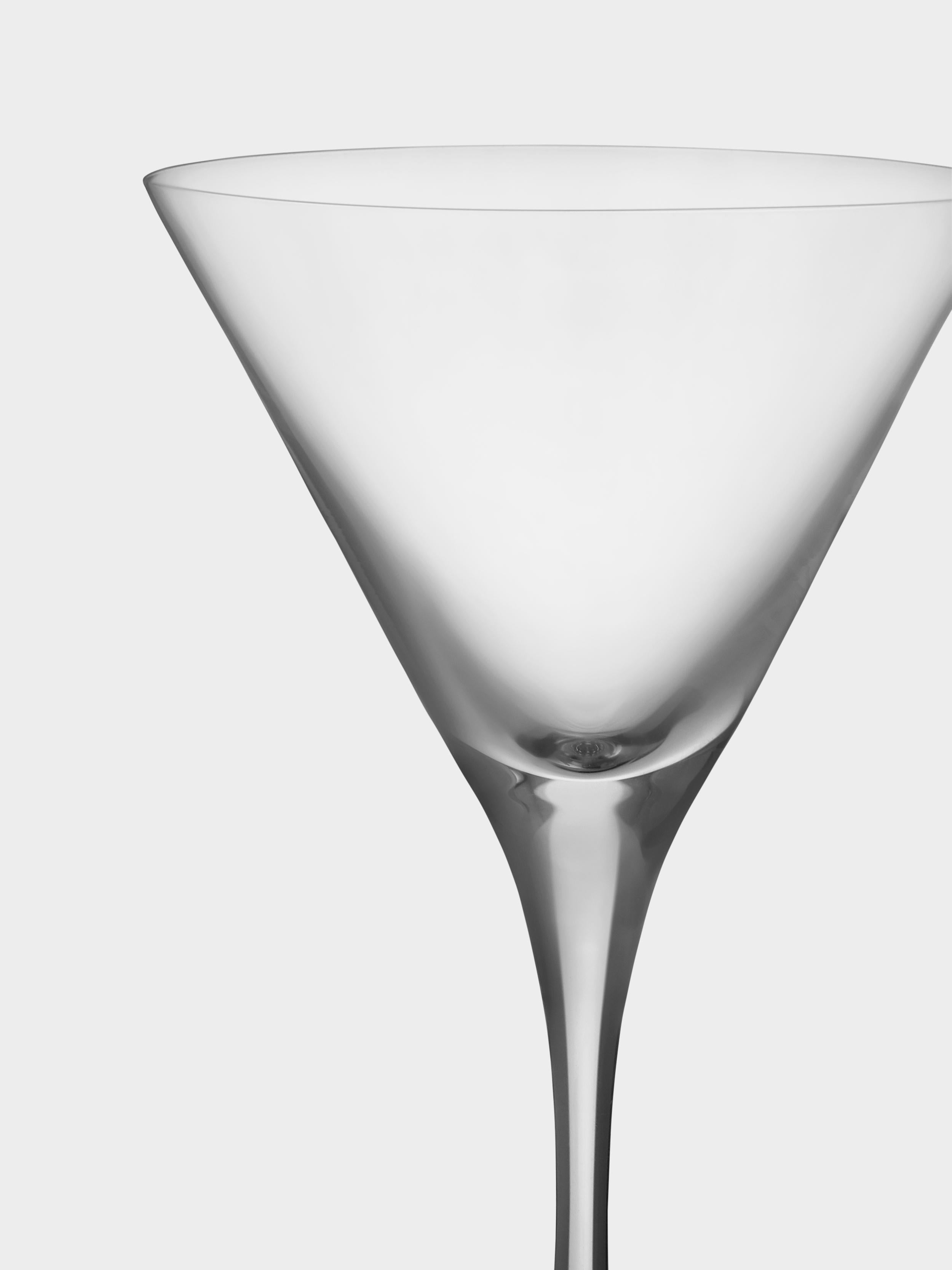 Slovak Orrefors More Martini 2-Pack For Sale