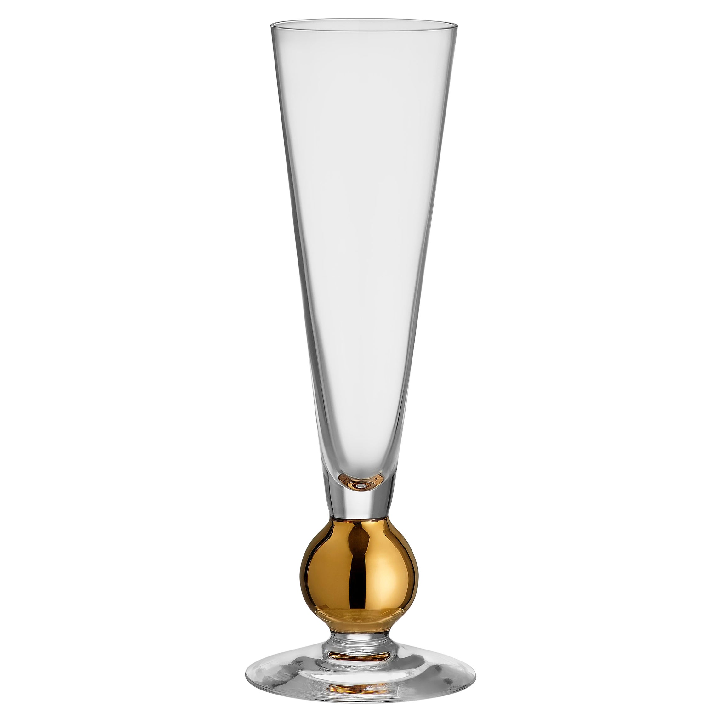 Nobel Champagner-Flöte von Orrefors im Angebot