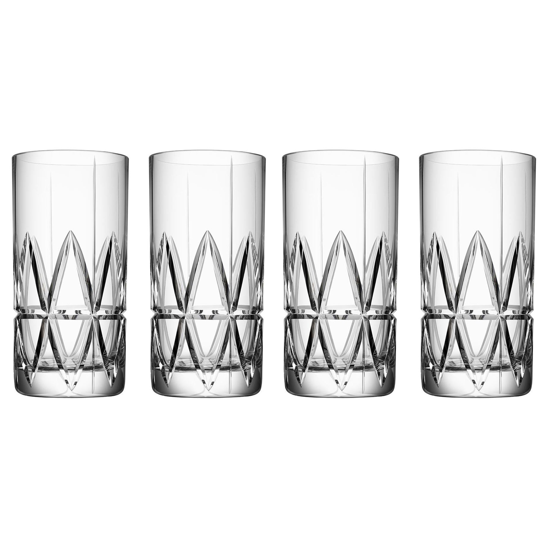 Peak Highball 4- Pack von Orrefors im Angebot
