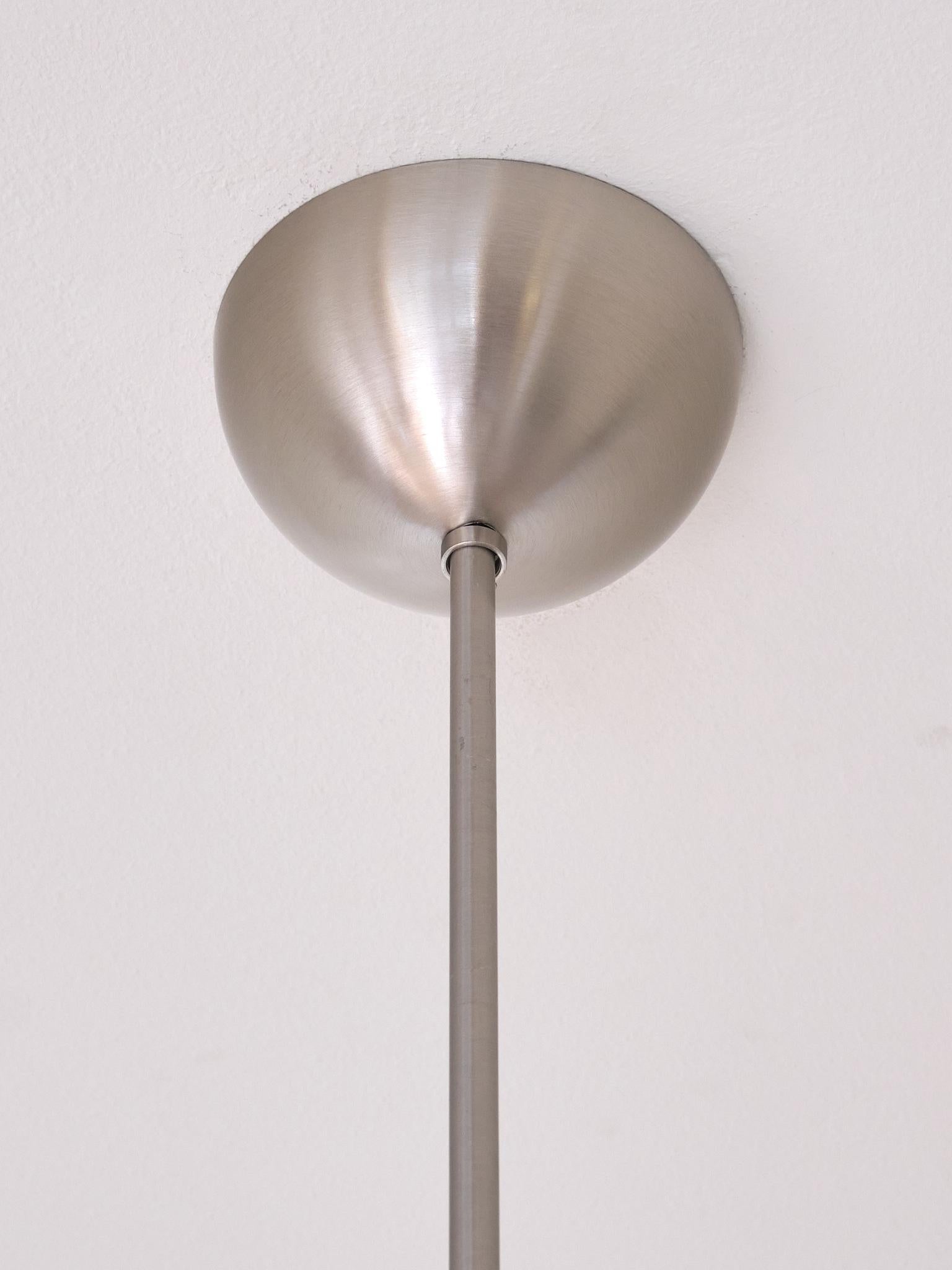 Pendentif Orrefors en verre gravé à damier diagonal, Suède Modernity, années 1950 en vente 5