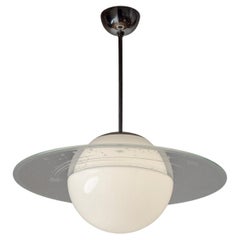 Orrefors Anhänger mit Sternenhimmel Dekor, 1940er Jahre