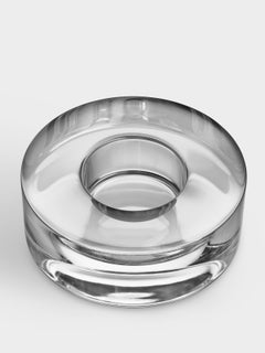 Orrefors Puck Votivo Pequeño Transparente