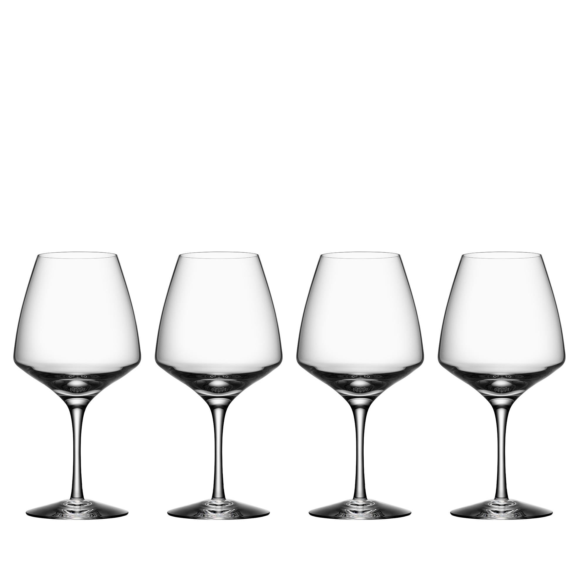 Pulse Wine from Orrefors, which holds 12 oz, is outstanding for any kind of wine, but especially red wines. The wide bowl allows mature wine to breathe bringing out rich aromas and a more developed flavor. The design is influenced by Scandinavian