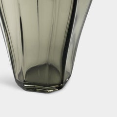 Orrefors Schilfvase Moss Grün Medium