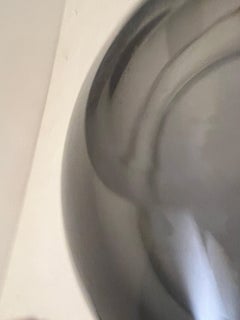 Orrefors Smoked Glass Large Bowl Signed Designede by  Sven Palmquist