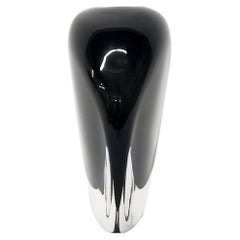 Orrefors Sommerso Glass Vase by Nils Landberg