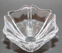 Orrefors Schweden Kristall Orion-Schale aus Kristall von Lars Hellsten, 1970er Jahre