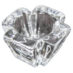 Orrefors Suède - Porte-bougies Votive en cristal 1970