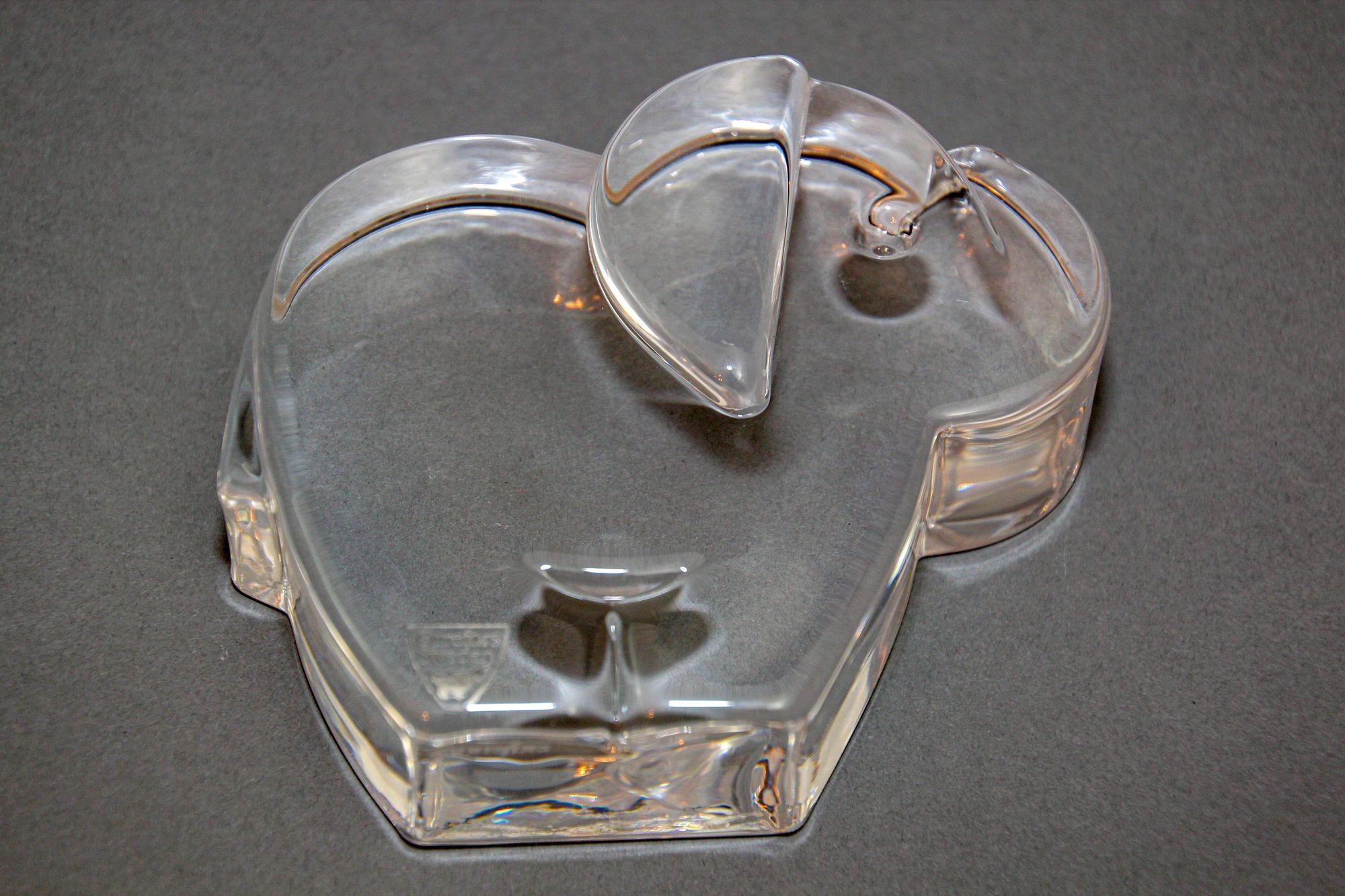 Orrefors Schweden Martti Rytkönen Kristall Elefant Orrefors Glas Briefbeschwerer im Angebot 2
